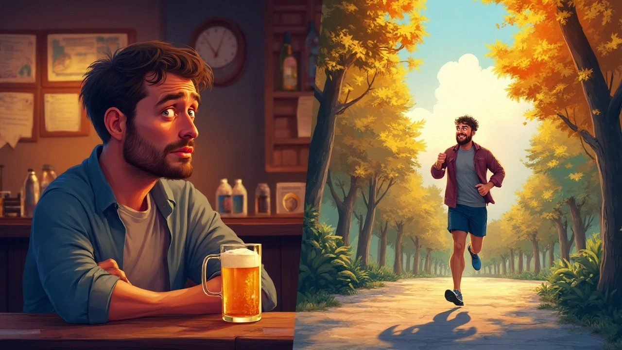 Mentální a emocionální změny po delší době bez alkoholu