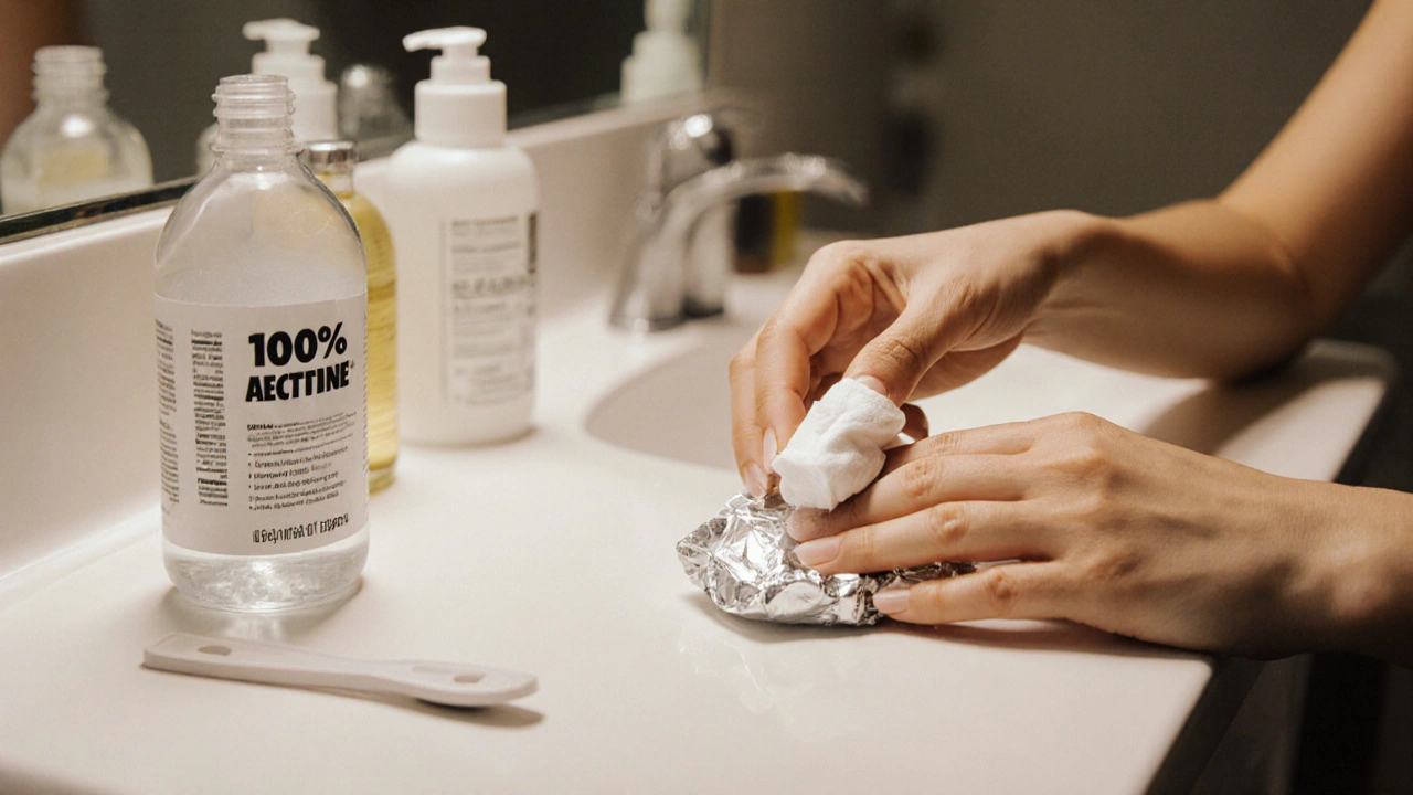 Jak rychle sundat nalepovací nehty bez poškození přirozených nehtů