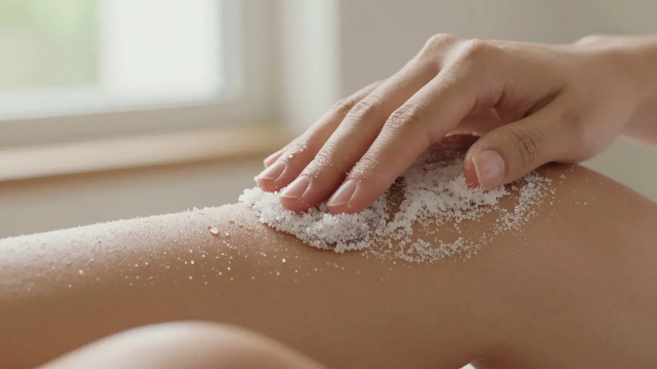 Tělesný peeling: Proč ho používat a jak ho správně provádět