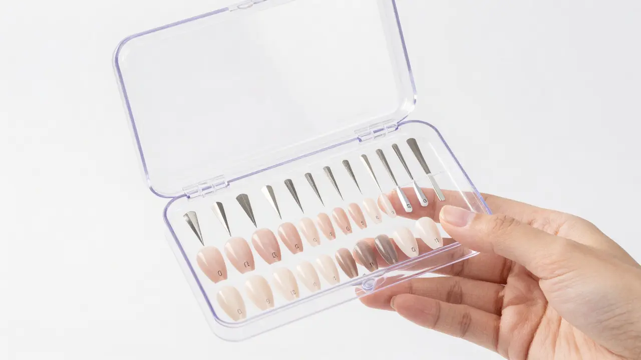 Jak se čte US kroužkem? Průvodce velikostmi nehtů