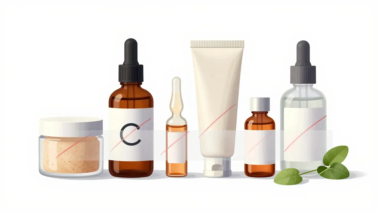 Skincare produkty: co vynechat z rutiny po peelingu