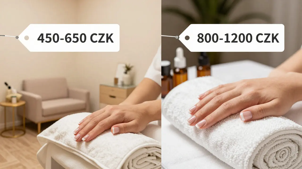 Porovnání cen a atmosféry mezi vietnamským nailingem a luxusním salonnem