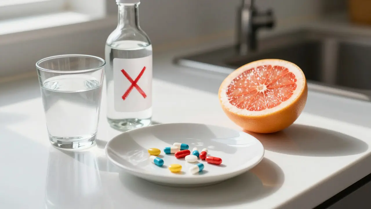 Co nejíst a nepít při antibiotikách? Kompletní průvodce pro správné užívání