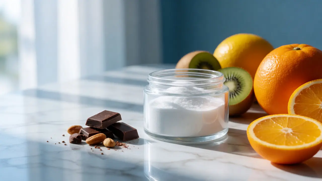 Mořský kolagen s vitaminem C a oříšky